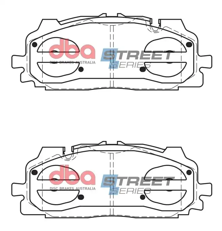 DBA 17-19 Audi S4 Street Series Front Brake Pads Price Cut