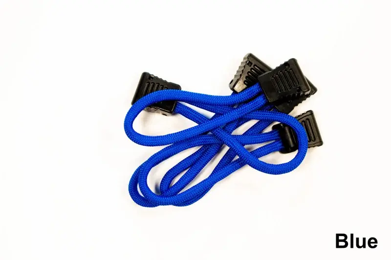 Flash Sale Fishbone Offroad Paracord Zipper Pulls 5 Pcs Blue