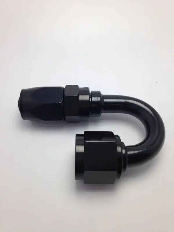 Markdown Fragola -6AN x 180 Degree Pro-Flow Hose End - Black