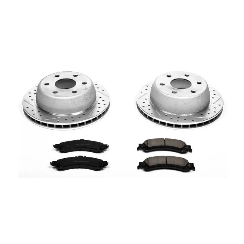 Power Stop 02-06 Cadillac Escalade Rear Z23 Evolution Sport Brake Kit — PMD Premier Motoring Development Time-Limited
