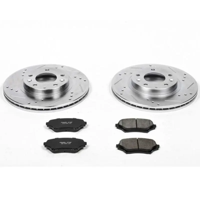Money Back Guarantee Power Stop 06-15 Mazda MX-5 Miata Front Z23 Evolution Sport Brake Kit — PMD Premier Motoring Development