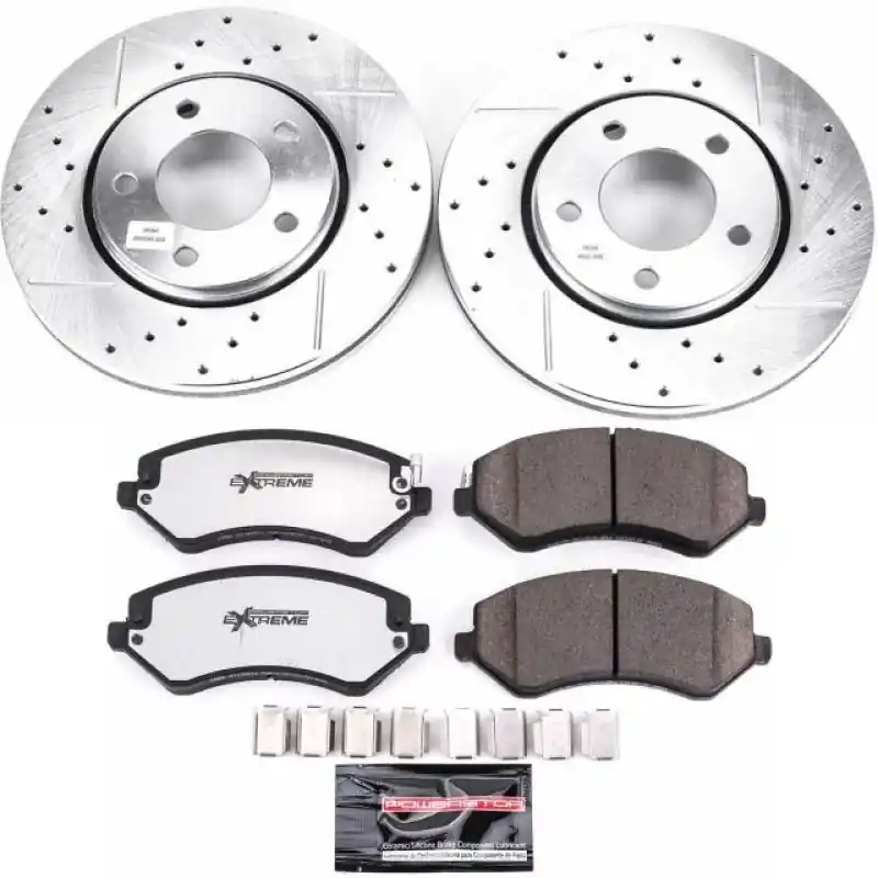 Grab Now Power Stop 03-07 Chrysler Town & Country Front Z36 Truck & Tow Brake K — PMD Premier Motoring Development
