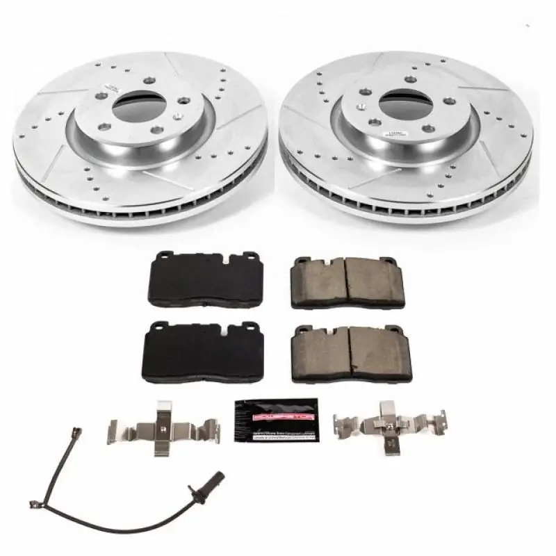 Premium Power Stop 2013 Audi Q5 Front Z23 Evolution Sport Brake Kit — PMD Premier Motoring Development