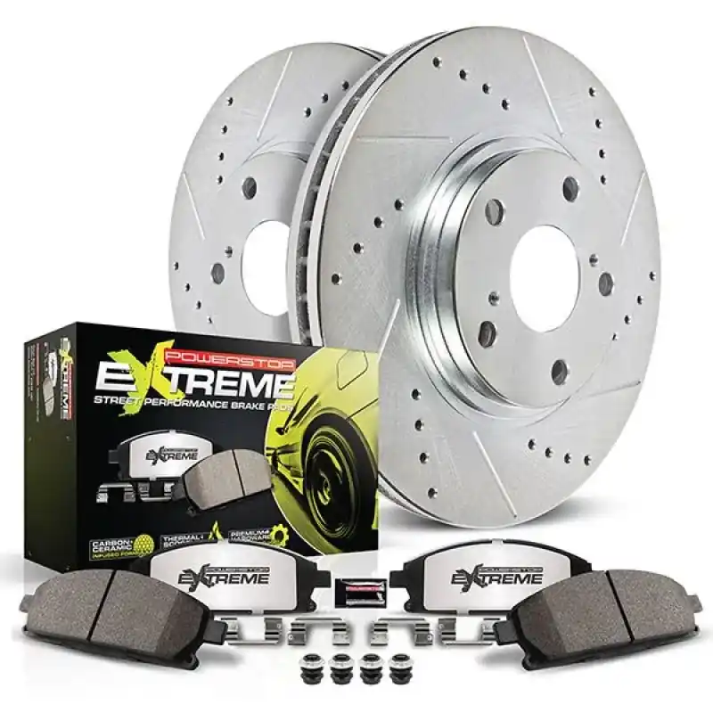 Sale Power Stop 18-20 Kia Stinger Rear Z26 Street Brake Kit — PMD Premier Motoring Development