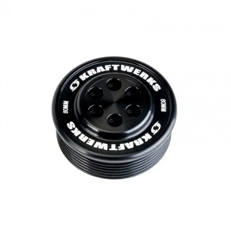 KraftWerks Supercharger Pulley - 80mm 7 Rib Affordable