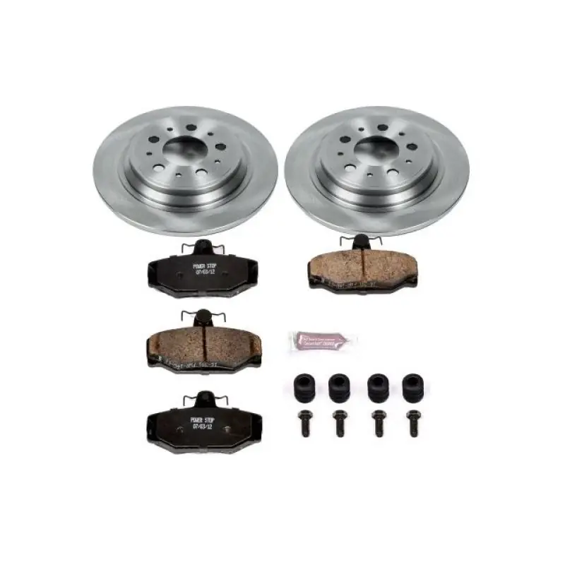 Markdown Power Stop 99-00 Volvo S70 Rear Autospecialty Brake Kit — PMD Premier Motoring Development