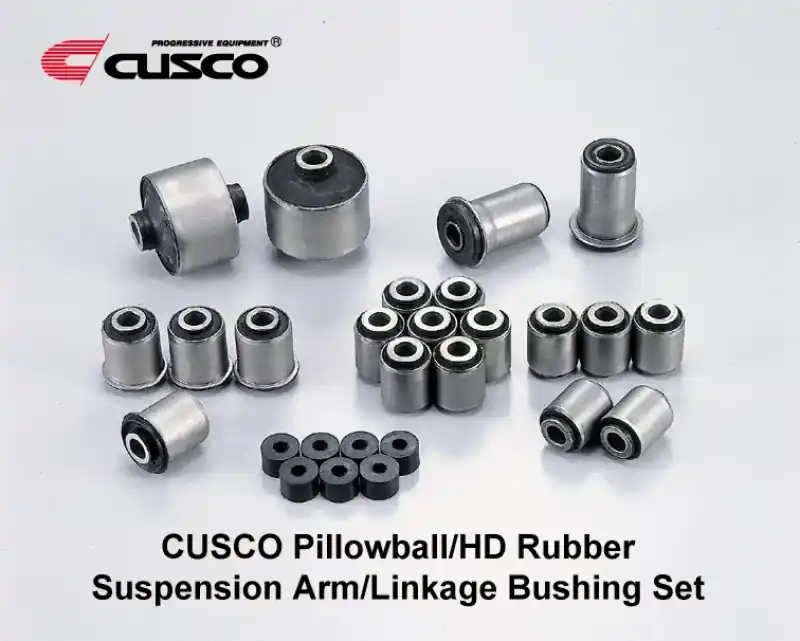 Secure Checkout Cusco Pillowball Front Lower Arm Bushing Kit (Front Side) 87-92 Toyota Corolla AE92