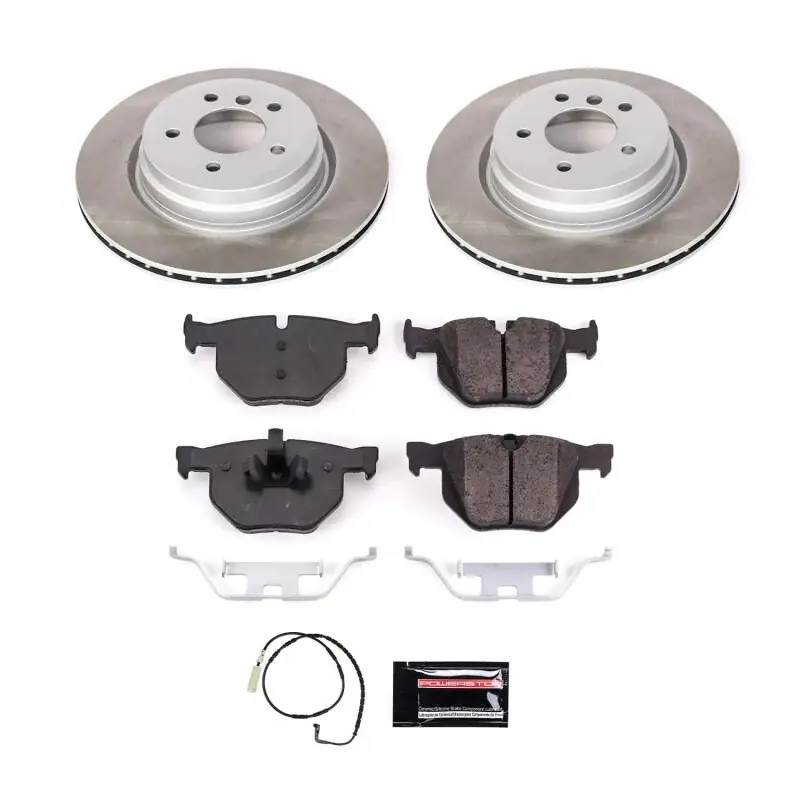 Power Stop 07-08 BMW 335xi Rear Semi-Coated Rotor Kit — PMD Premier Motoring Development Weekend Sale