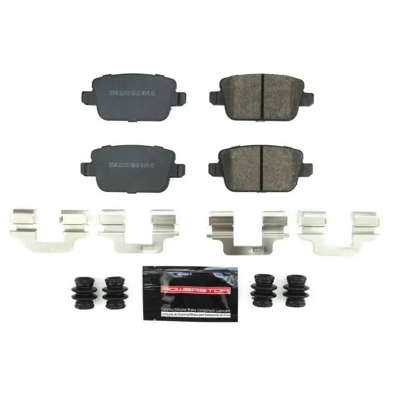 Time-Limited Power Stop 08-12 Land Rover LR2 Rear Z23 Evo Sport Brake Pads w/Hardwa — PMD Premier Motoring Development