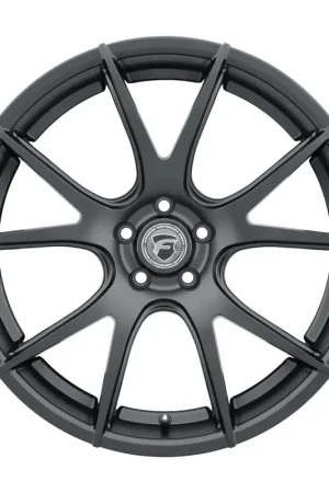Forgestar CF5V 19x9 / 5x120 BP / ET38 / 6.5in BS Satin Black Wheel Bargain