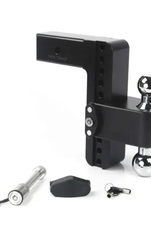 Weigh Safe 180 Hitch 8in Drop Hitch & 2.5in Shank (10K/18.5K GTWR) w/WS05 - Black Cerakote Save Now