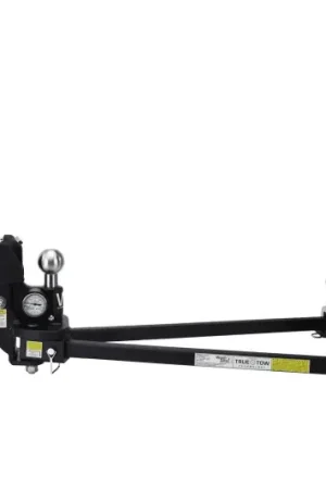 Crafted Weigh Safe True Tow Middleweight Distribution 4in Drop & 2in Shank (Rated for 12.5K GTWR) w/WS05