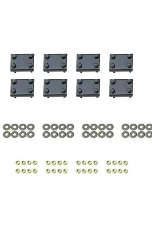 Authentic Westin 05-13 Chevy/GMC Suburban/Tahoe/Yukon (excl Z71) Premier Oval Nerf Step Bar Mount Kit - Blk