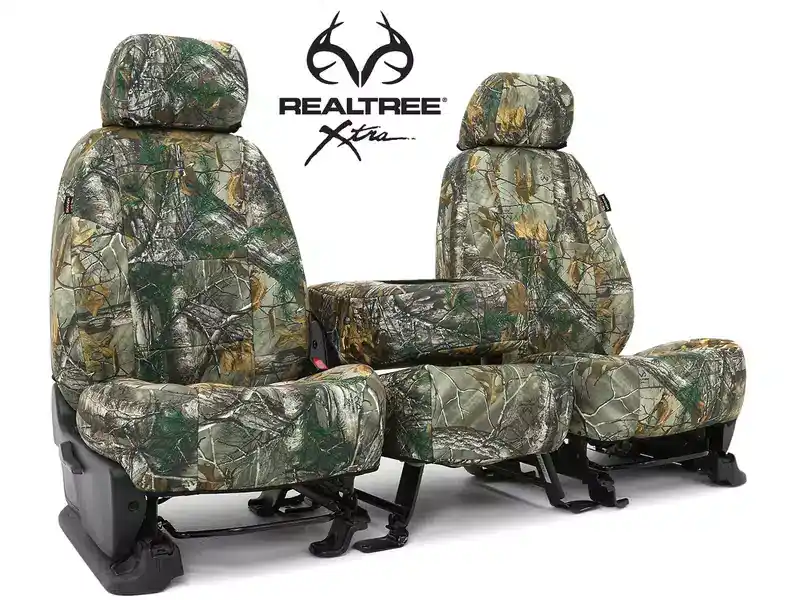 Skanda Real Tree Neosupreme Fishing Pattern Light Purple Seat Covers CSCRT53 | RealTruck Free Delivery