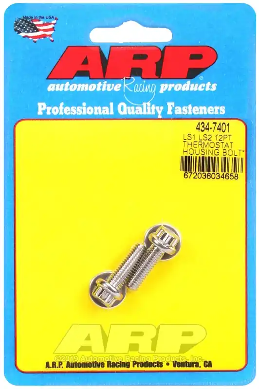 ARP LS1 LS2 SS 12pt thermostat housing bolt kit — PMD Premier Motoring Development Modern