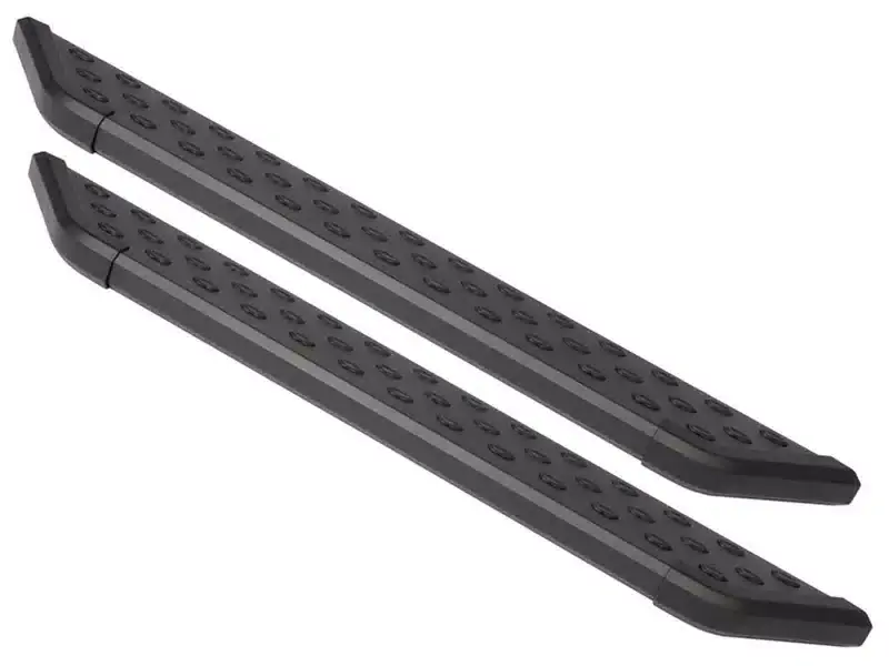 Price Cut Dee Zee NXt Truck Running Boards - Black Board w/ Black Trim DZ16311&DEZ-DZ16315 | RealTruck