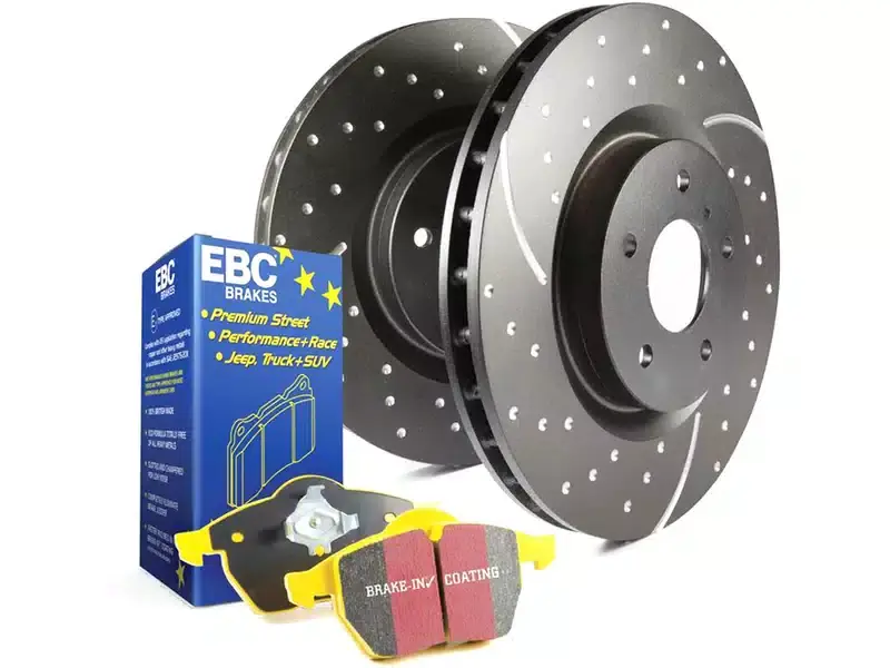 Seasonal Sale EBC Stage 5 GD Yellowstuff Brake Kit S5KF1866 | RealTruck