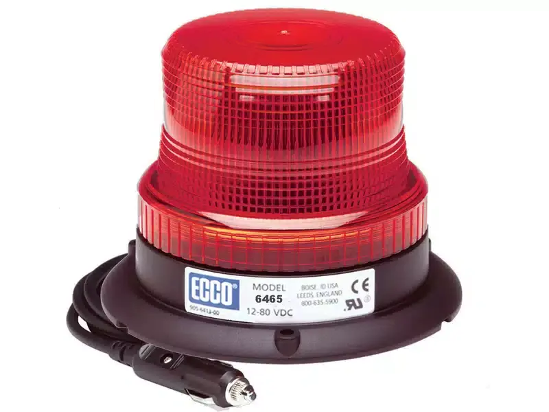 Certified Ecco Low Profile Beacon 6465R-MG | RealTruck