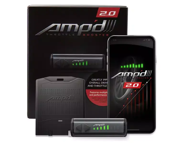 Amp'd 2.0 Throttle Sensitivity Booster 38868-2 | RealTruck Trusted Brand