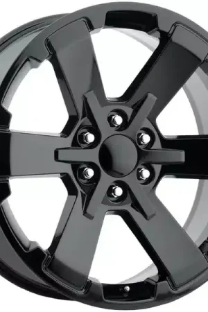 New Arrival Factory Reproductions Gloss Black FR 45 Wheel 45290246502 | RealTruck