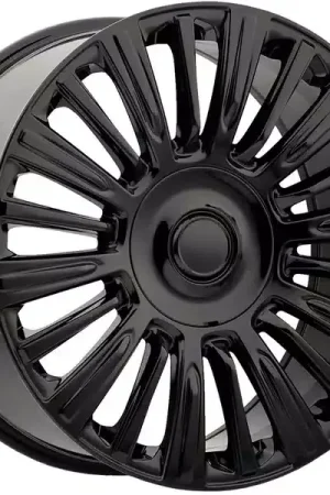 Crafted Factory Reproductions Gloss Black FR 91 Wheel 91290286502 | RealTruck