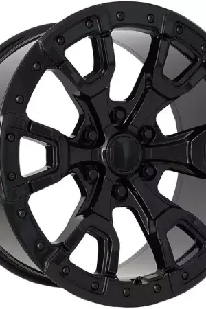 High Quality Factory Reproductions Gloss Black FR 99 Wheel 99790183602 | RealTruck
