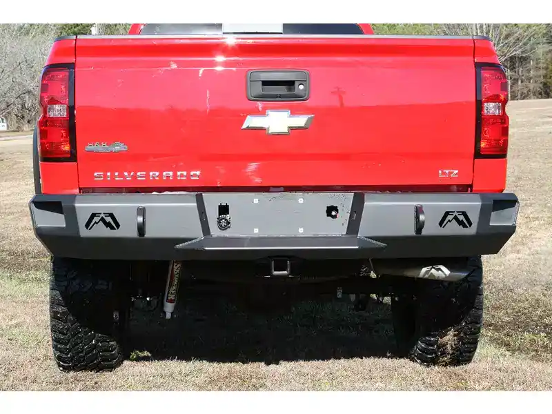 Fab Fours Premium Rear Bumper CS07-W1850-1 | RealTruck Exclusive Offer