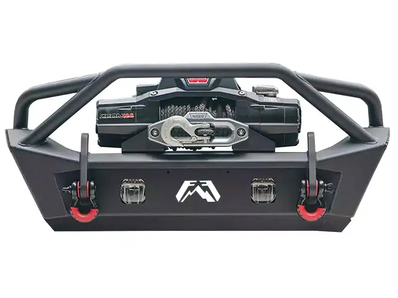 Fab Fours Stubby Winch Front Bumper JL18-B4752-1 | RealTruck Latest