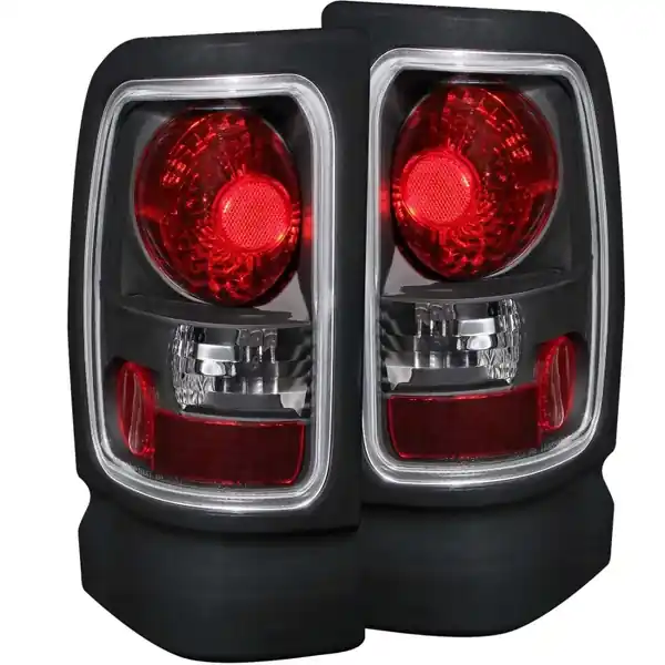 ANZO 1994-2001 Dodge Ram Taillights Black Hot Deal