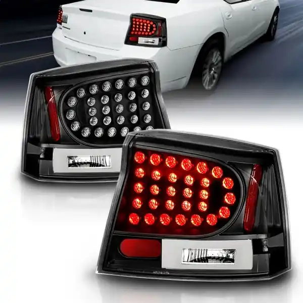 Hot Picks ANZO 2006-2008 Dodge Charger LED Taillights Black
