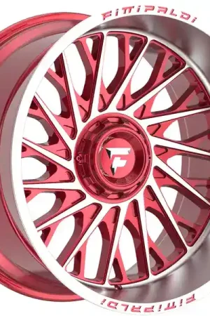 Get Yours Fittipaldi Off-Road Machined Red FA08 Wheel FA08-22128170N44MR | RealTruck