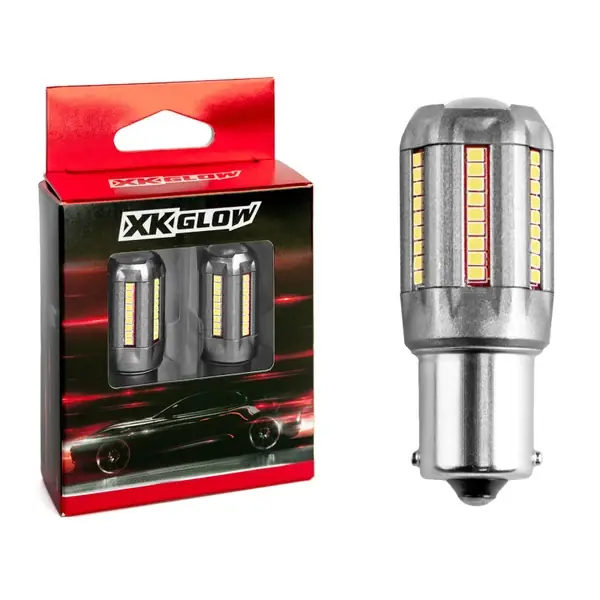 Fan Favorite XK Glow 2pc Amber 1157 Auto Bulb