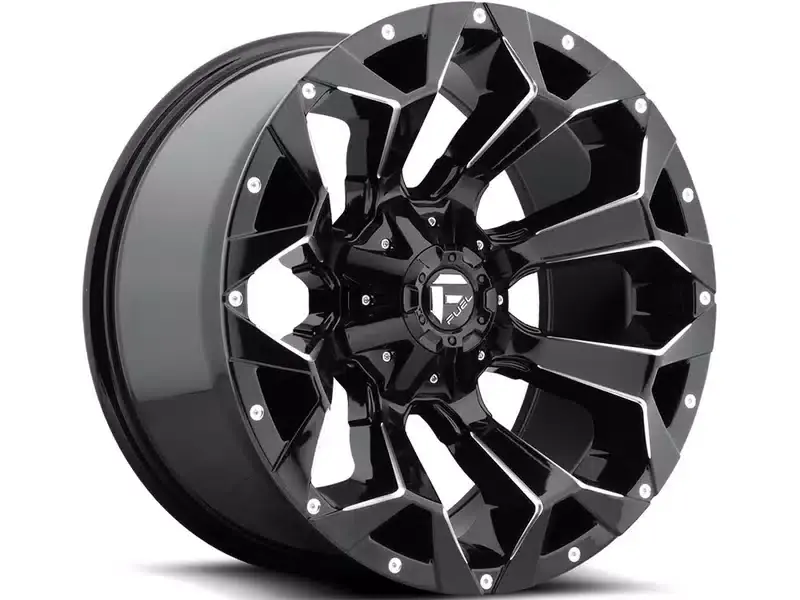 Fuel Gloss Black Assault Wheel D57620002647US | RealTruck Authentic