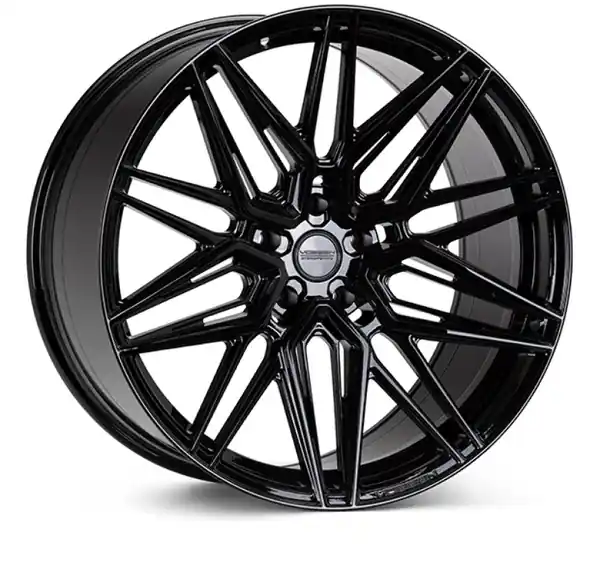 Bargain Vossen HF-7 20x9.5 / 5x114.3 / ET25 / Deep Face / 73.1 - Gloss Black Wheel