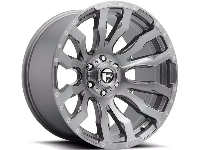 Top Rated Fuel Brushed Gunmetal Blitz Wheel D69322201747 | RealTruck