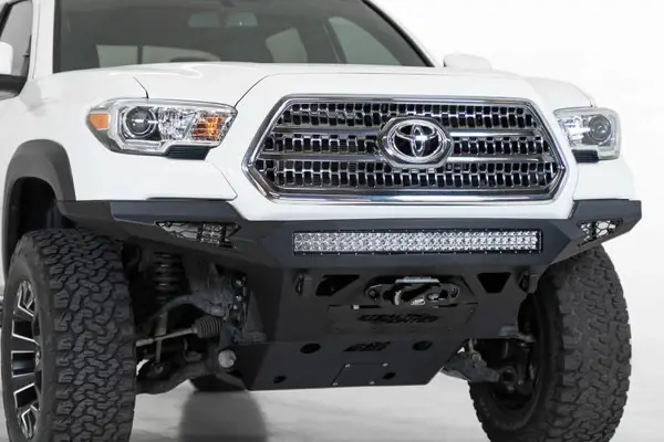 Markdown Addictive Desert Designs 16-19 Toyota Tacoma Stealth Fighther Front Bumper w/ Winch Mount