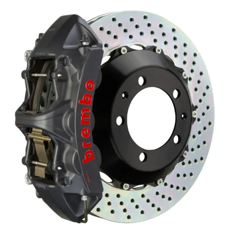 No Minimum Order Brembo 05-09 F430 Challenge Rear GTS BBK 6 Piston Cast 380x32 2pc Roto — PMD Premier Motoring Development