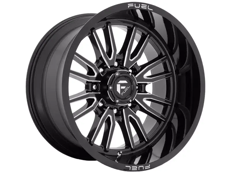 Fuel Milled Gloss Black Clash 8 Wheel D76120001747 | RealTruck Limited Time