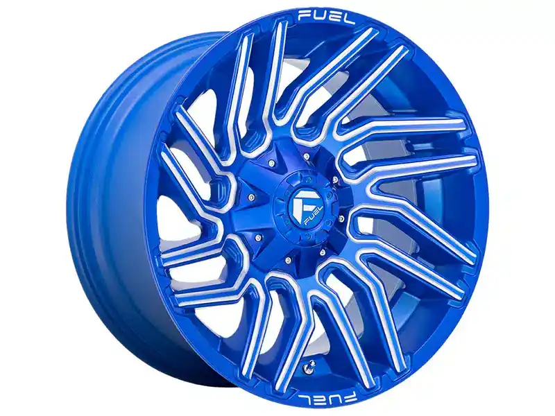 Fuel Milled Blue Typhoon Wheel D77422002647 | RealTruck Reduced Price