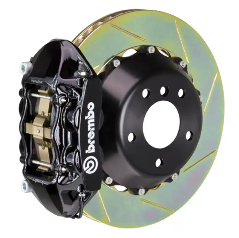 Exclusive Offer Brembo 11-18 Cayenne Turbo Rear GT BBK 4 Piston Cast 380x28 2pc Rotor— PMD Premier Motoring Development