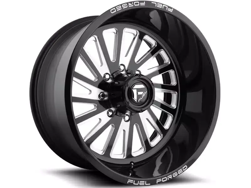 Fuel Forged Machined Black FF16 Wheel DE1622201745L | RealTruck Authentic