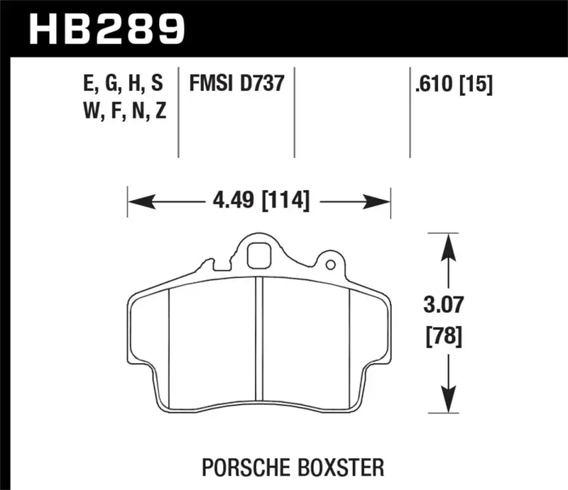 Professional Grade Hawk HP+ Street Brake Pads — PMD Premier Motoring Development