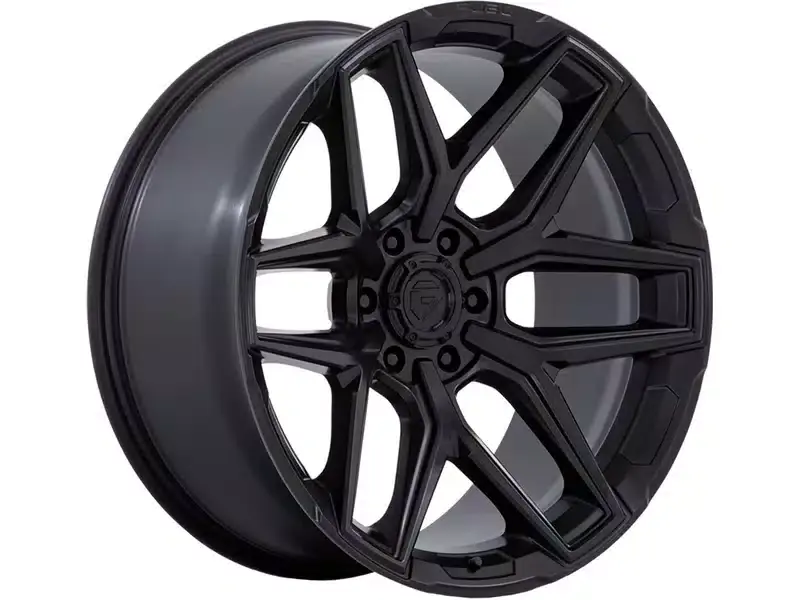 Fuel Matte Black Flux 6 Wheel FC854MX17906301 | RealTruck Fan Favorite