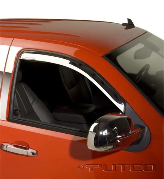 Putco 14-18 GMC Sierra LD - (Fronts Only) Excl regular cabs Element Chrome Window Visors Mega Sale