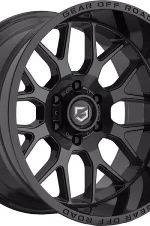 Gear Off-Road Gloss Black Raid Wheel 763B-2108112 | RealTruck Best Price
