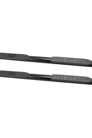 Best Price Westin 2014-2018 Chevy Silverado 1500 Reg Cab PRO TRAXX 4 Oval Nerf Step Bars - Black