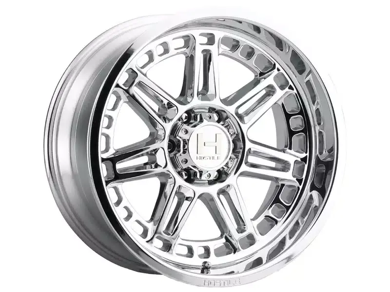 Hostile Chrome Lunatic Wheel H124-2210818045C | RealTruck Authentic