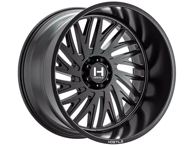 Save Now Hostile Matte Black Syclone Wheel H131-2010613547BB | RealTruck