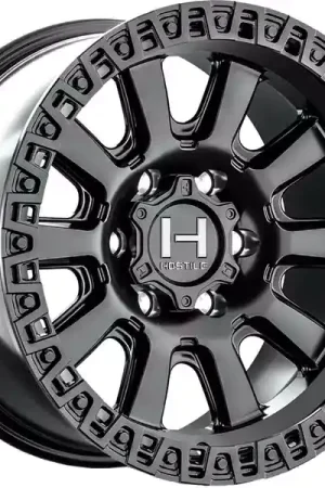 Big Sale Hostile Matte Black Crawler Wheel H138-1790655050A | RealTruck