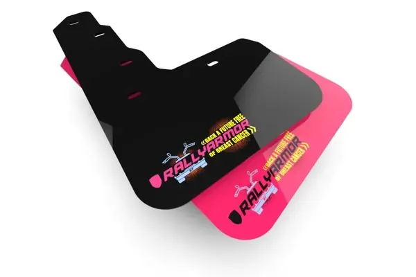 Sale Rally Armor 09-13 Subaru Forester Pink Mud Flap BCE Logo